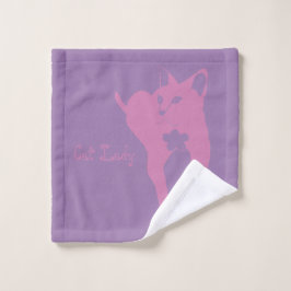 Cat Lady Bath Towel ウォッシュタオル