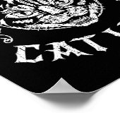 Cat Lady For Kamala Harris 2024フェミニスト投票 ポスター (角)