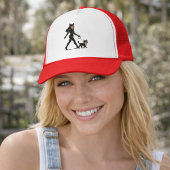 Cat Lady - Tuxedo Cats Lover - Comic Art Graphic キャップ