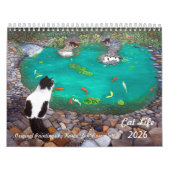 Cat Life 2026 Calendar カレンダー (カバー)