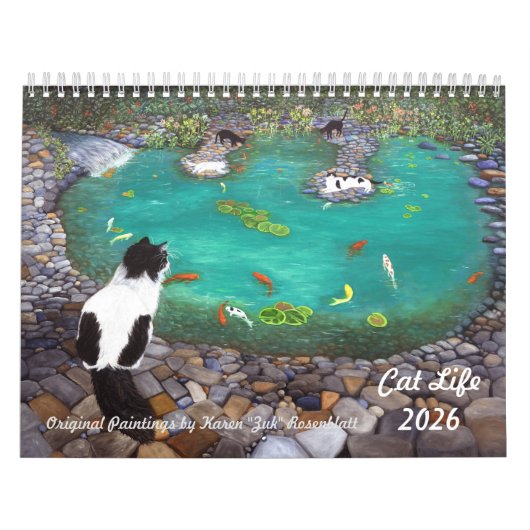 Cat Life 2026 Calendar カレンダー (カバー)