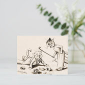 Cat Life by Louis Wain ポストカード (スタンド正面)