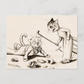Cat Life by Louis Wain ポストカード (正面)