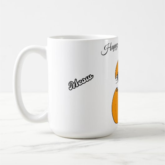  Cat-lloween コーヒーマグカップ (左)