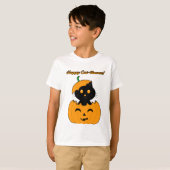 Cat-lloween Tシャツ (正面フル)