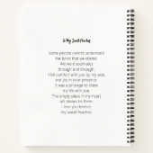 Cat Loss Memorial Memory Photo Poem Journal ノートブック (裏面)