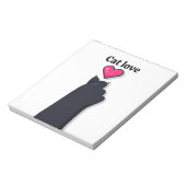 cat love ノートパッド (回転)