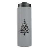 Cat Lover Christmas Tree 1 タンブラー (正面)
