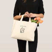 Cat Lover Mom’s Tote Bag for Women ミニトートバッグ (正面(商品))