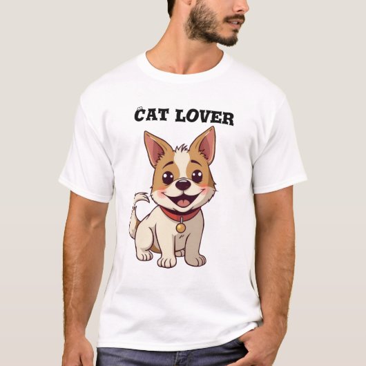 Cat lover T-shirt design  Tシャツ (正面)