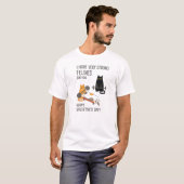 cat lover Valentine Tshirt Tシャツ (正面フル)
