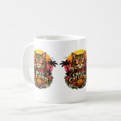 Cat Lover Vibes – Cute Cat Design . コーヒーマグカップ (正面左)
