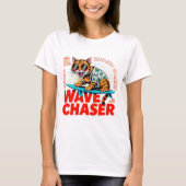 Cat Lover Vibes Ginger Surf Cat Summer Gift Tシャツ (正面)