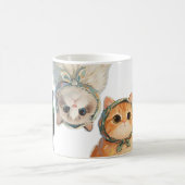 Cat lovers コーヒーマグカップ (中央)
