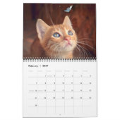 Cat Lovers Calendar カレンダー (2月 2027)