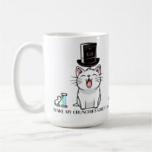 cat lovers coffee mug  コーヒーマグカップ (左)