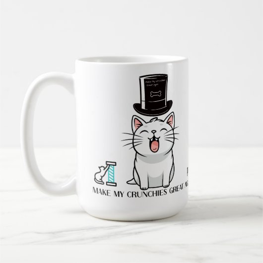 cat lovers coffee mug  コーヒーマグカップ (左)