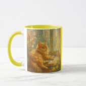 Cat lover's Coffee Mug マグカップ (左)