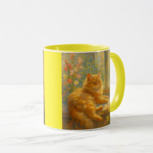 Cat lover's Coffee Mug マグカップ (正面右)