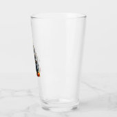 Cat Lovers Cute and Funny Holiday Tree Christmas 2 タンブラーグラス (左)