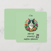Cat lover's FeLINE Simply MEOW-VaLOUS  (正面/裏面)