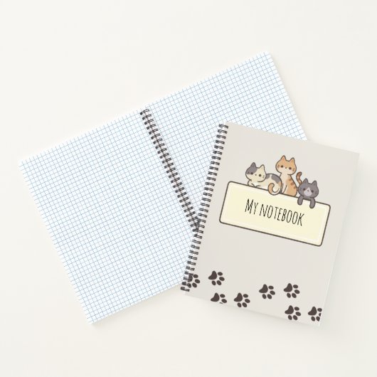 Cat lovers Notebook ノートブック (内部)