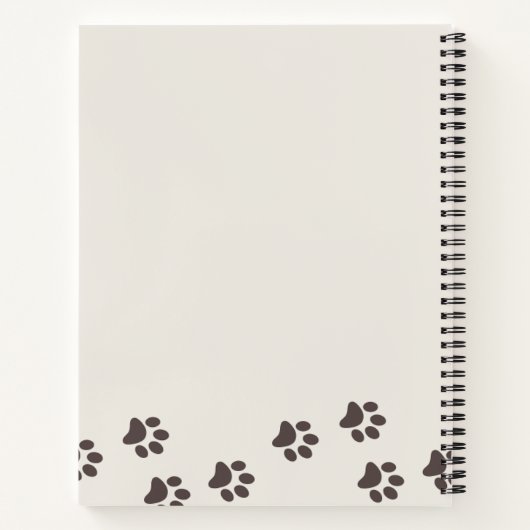 Cat lovers Notebook ノートブック (裏面)