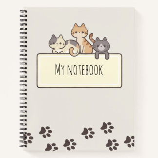 Cat lovers Notebook ノートブック
