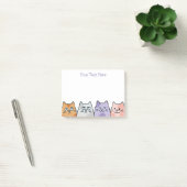 Cat Lovers Personalized ポストイット (オフィス)