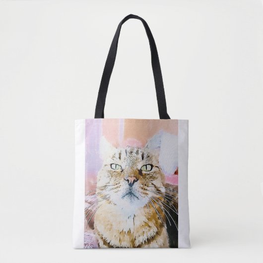 Cat Lover's Tote トートバッグ (正面)