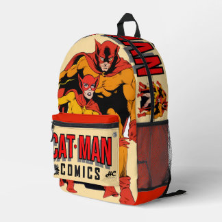 CAT-MAN Comics Backpack プリントバックパック