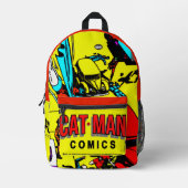 Cat-Man Comics Backpack  プリントバックパック (正面)