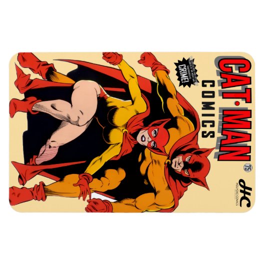 CAT-MAN Comics Retro Magnet マグネット (横)