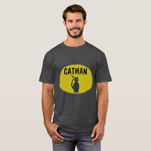 CAT MAN Tシャツ (正面フル)