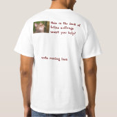 CAT MANDU 2への捧げ物 Tシャツ (裏面)