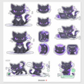 Cat Mascot Stickers シール (シート)
