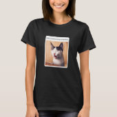 Cat Meme When Someone Brings Me Burritos Tシャツ (正面)