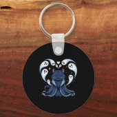 Cat Meme Wizard Soky Fantasy Kitty  キーホルダー (正面)