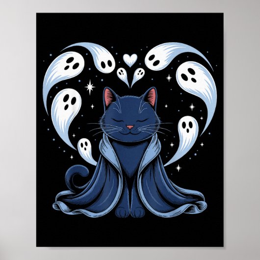 Cat Meme Wizard Soky Fantasy Kitty  ポスター (正面)