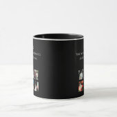Cat Memorial 5 Photo Cherished Mug マグカップ (中央)