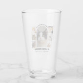 Cat Memorial 7 Photo Collage Pet Tribute Template タンブラーグラス (裏面)