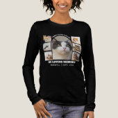 Cat Memorial 7 Photo Collage Pet Tribute Template トライブレンドＴシャツ (正面)