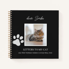 Cat Memorial Remembrance Pet Loss Grief Journal  ノートブック