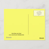 Cat Menルールカード ポストカード (裏面)