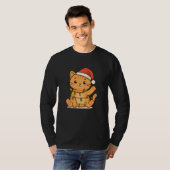 Cat Merry Christmas Winter Animals Cats Christmas Tシャツ (正面フル)
