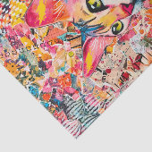 Cat Mixed Mixed Paper Collage Tissue Paper 薄葉紙 (詳細)