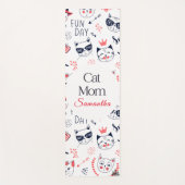 Cat-Momカスタマイズ ヨガマット (正面)