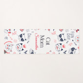 Cat-Momカスタマイズ ヨガマット (正面(横))