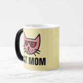 CAT MOMコーヒーマグ モーフィングマグカップ (正面左)