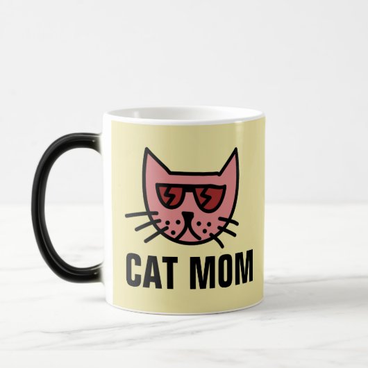CAT MOMコーヒーマグ モーフィングマグカップ (左)